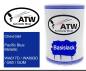 Preview: Chevrolet, Pacific Blue Metallic, WA617D / WA693D / G60 / GUM: 500ml Lackdose, von ATW Autoteile West.